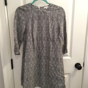 H&M Diamond Pattern Formal Dress